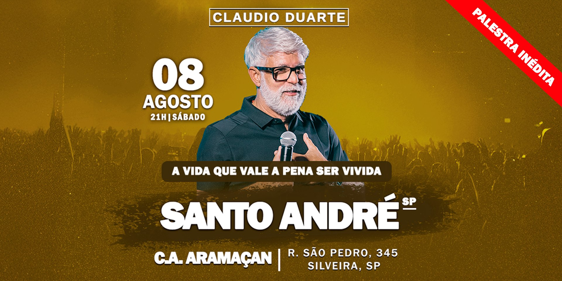 Claudio Duarte em Santo André